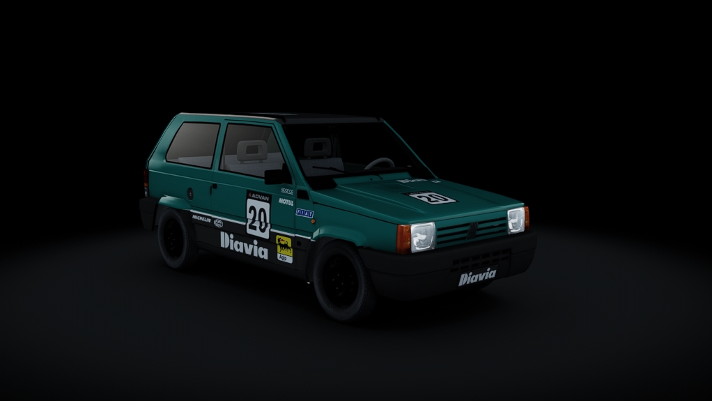 Fiat Panda 900, skin 20_diavia_corse