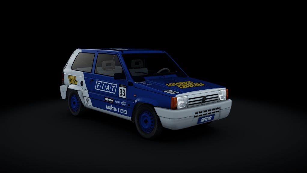 Fiat Panda 900, skin 33_scuderia_fiat