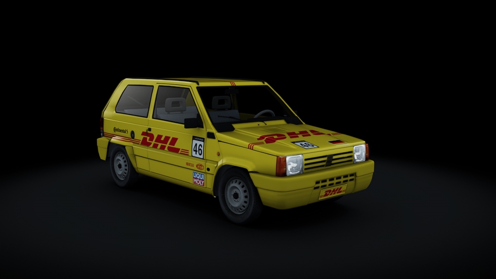 Fiat Panda 900, skin 46_dhl_team