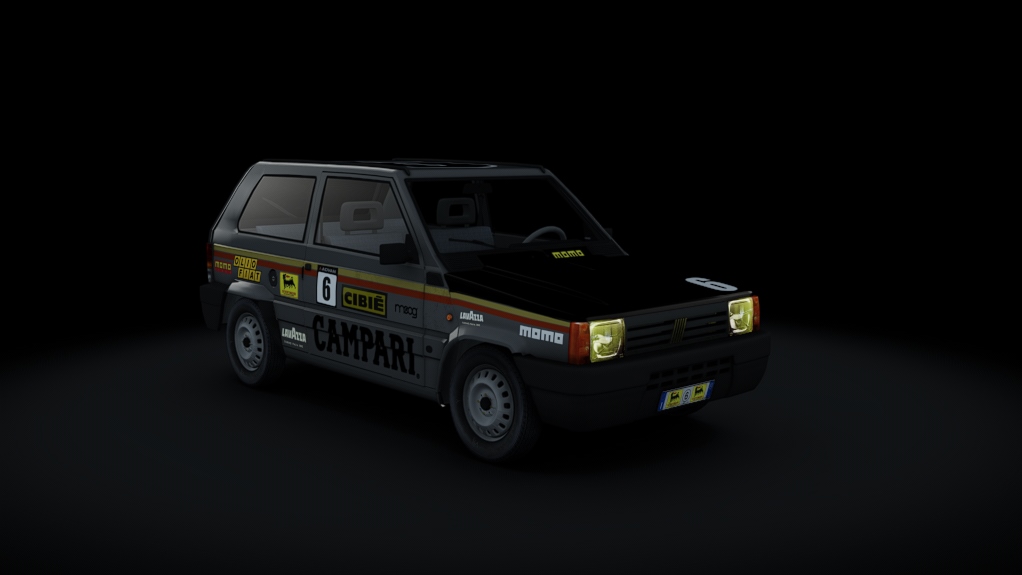 Fiat Panda 900, skin 6_campari_grey