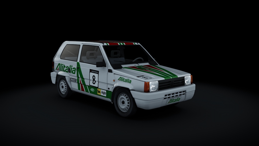 Fiat Panda 900, skin 8_squadra_alitalia