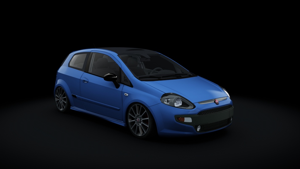 Fiat Punto 75cv, skin Blue