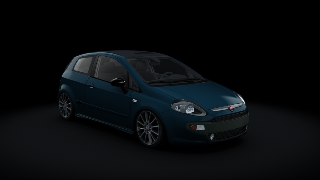 Fiat Punto 75cv, skin Green