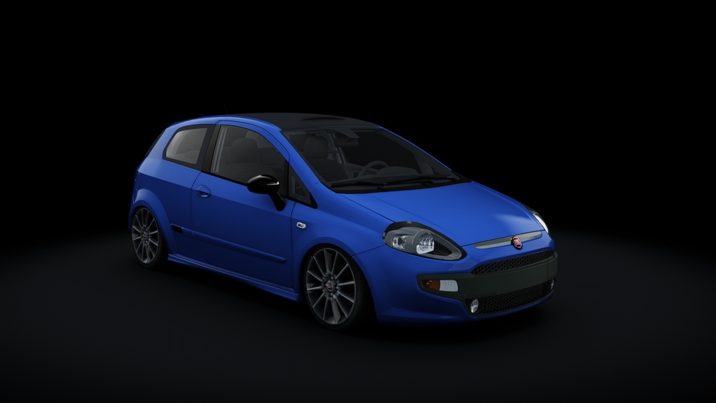 Fiat Punto 75cv, skin Navy