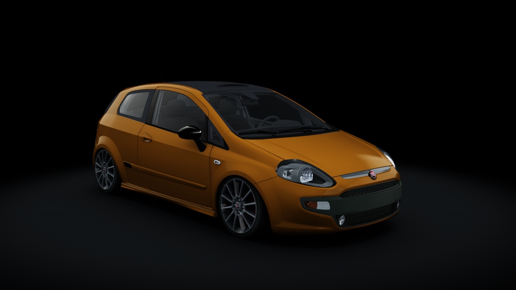 Fiat Punto 75cv, skin Orange