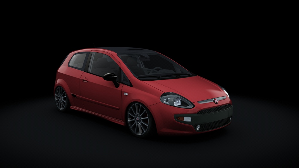 Fiat Punto 75cv, skin Red