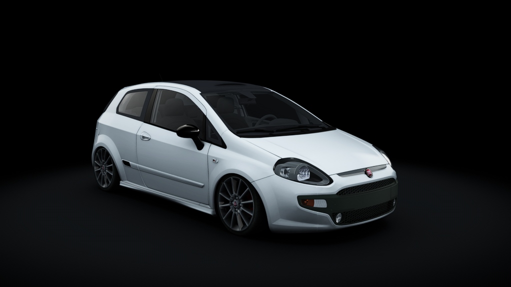 Fiat Punto 75cv, skin White