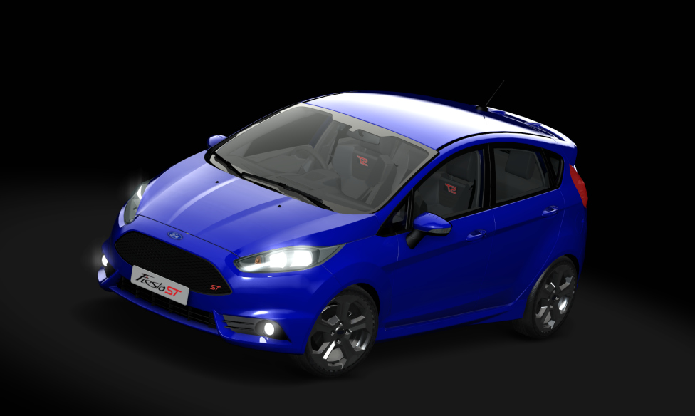 Ford Fiesta ST, skin 01_Spirit_Blue_Metallic