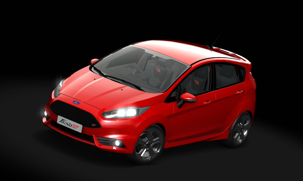 Ford Fiesta ST, skin 03_Race_Red