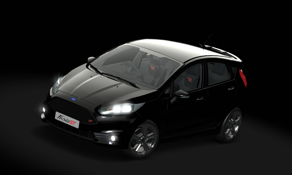 Ford Fiesta ST, skin 05_Shadow_Black_Metallic