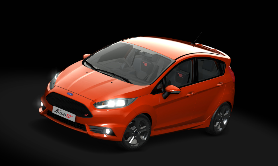 Ford Fiesta ST, skin 06_Molten_Orange_Metallic