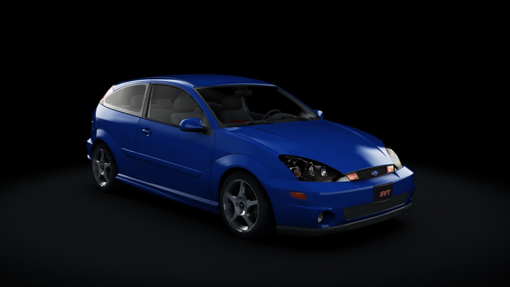 Ford Focus SVT 170cv, skin Sonic Blue