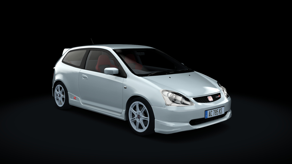 Honda Civic Type R EP3 JDM (Kami), skin Championship White