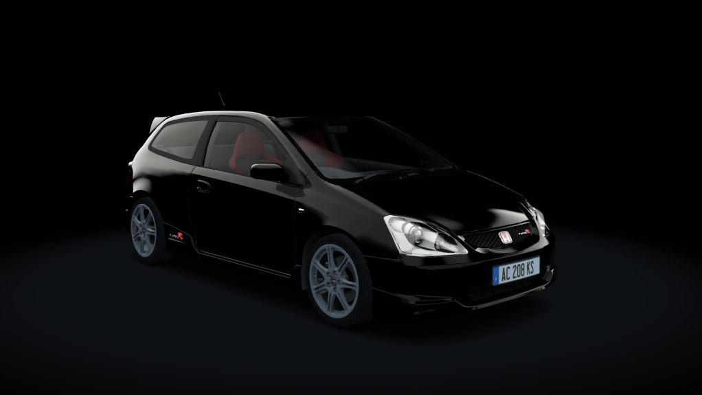 Honda Civic Type R EP3 JDM (Kami), skin Nighthawk Black Pearl