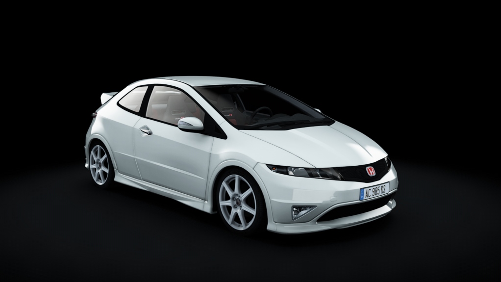 Honda Civic Type-R (FN2), skin Championship White