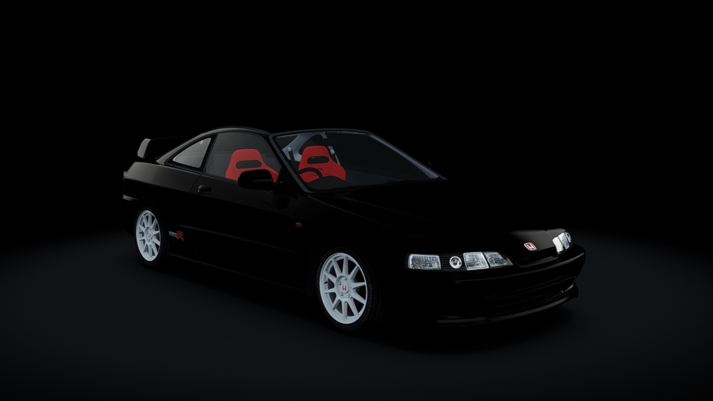 Honda Integra Type R DC2, skin Flamenco_Black_Pearl