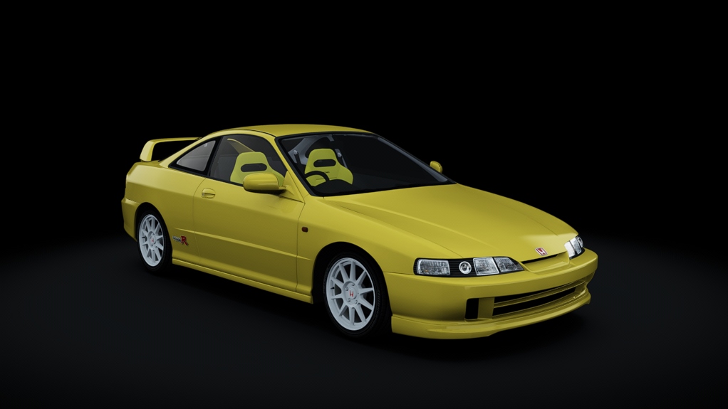 Honda Integra Type R DC2, skin Phoenix_Yellow