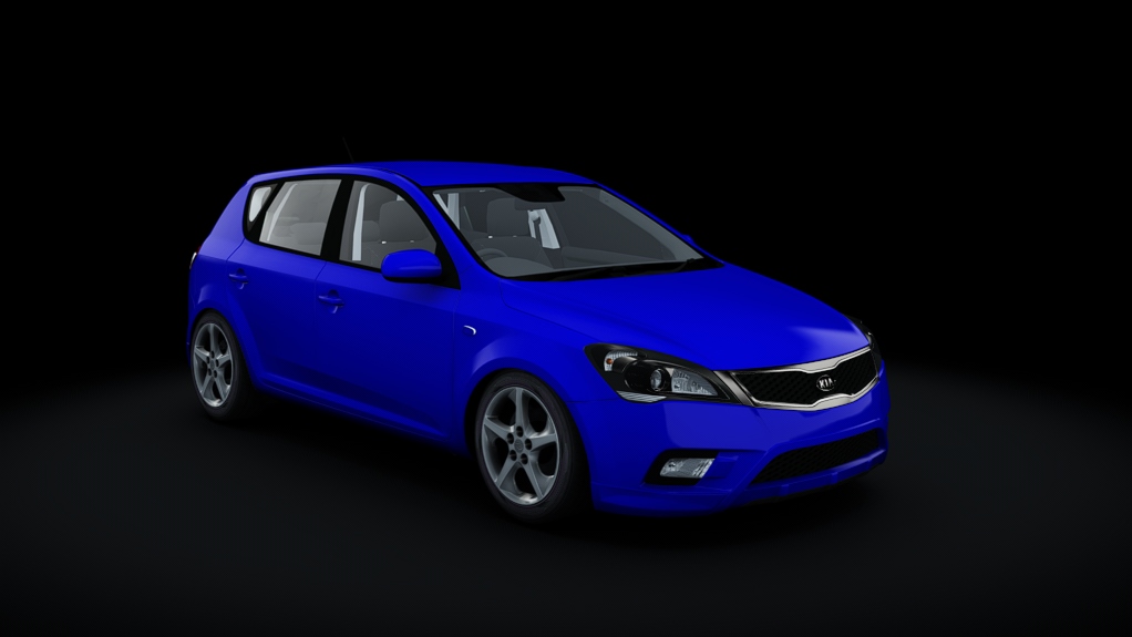 KIA Cee'd Turbo, skin blue