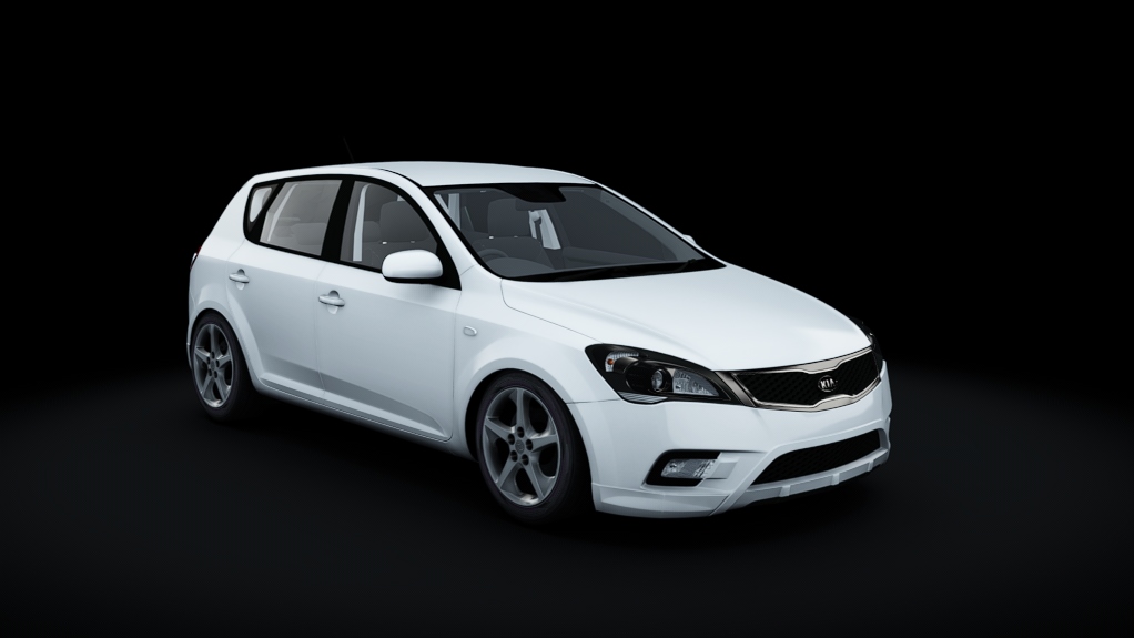 KIA Cee'd Turbo, skin white