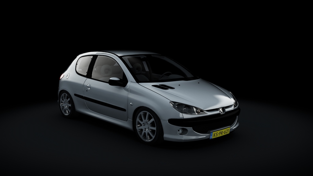 Peugeot 206 1.4hdi 68cv, skin Gray