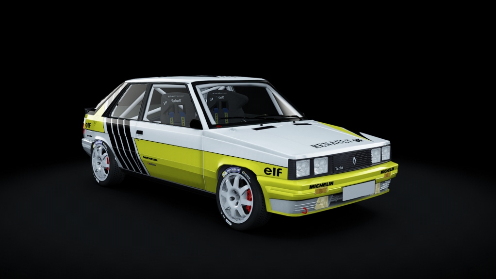 Renault 11 Turbo F2014, skin Groupe A de 1987