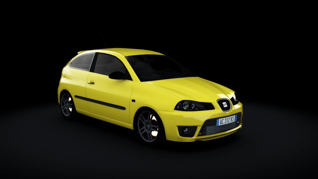 Seat Ibiza 1.4Tdi 75cv, skin Amarelo