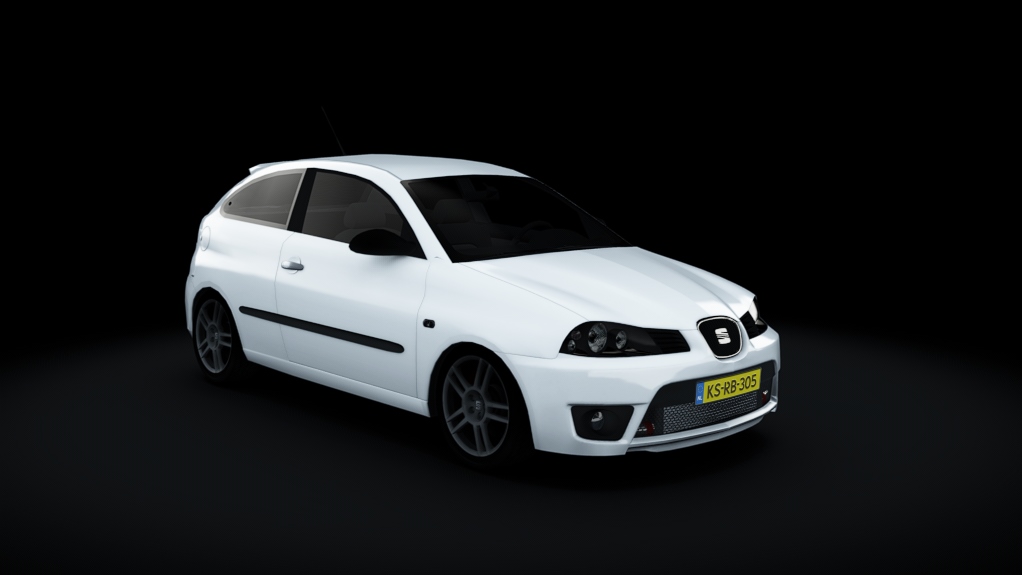 Seat Ibiza 1.4Tdi 75cv, skin Branco