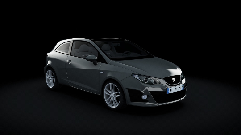 Seat Ibiza Cupra, skin Monsoon_Grey_Metallic