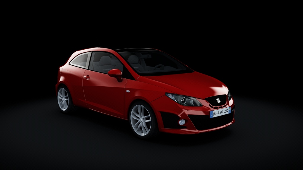 Seat Ibiza Cupra, skin Ruby_Red