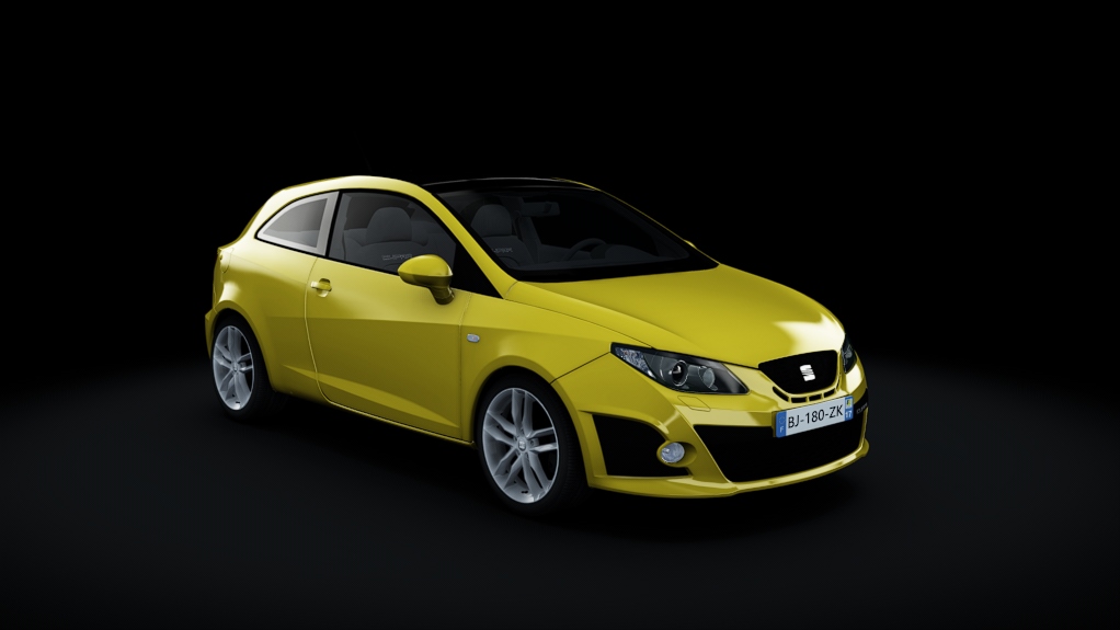 Seat Ibiza Cupra, skin Sport_Yellow