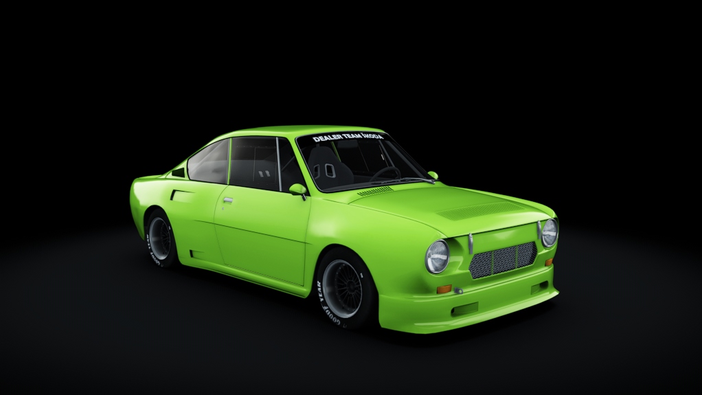 Skoda 130R 62cv, skin green