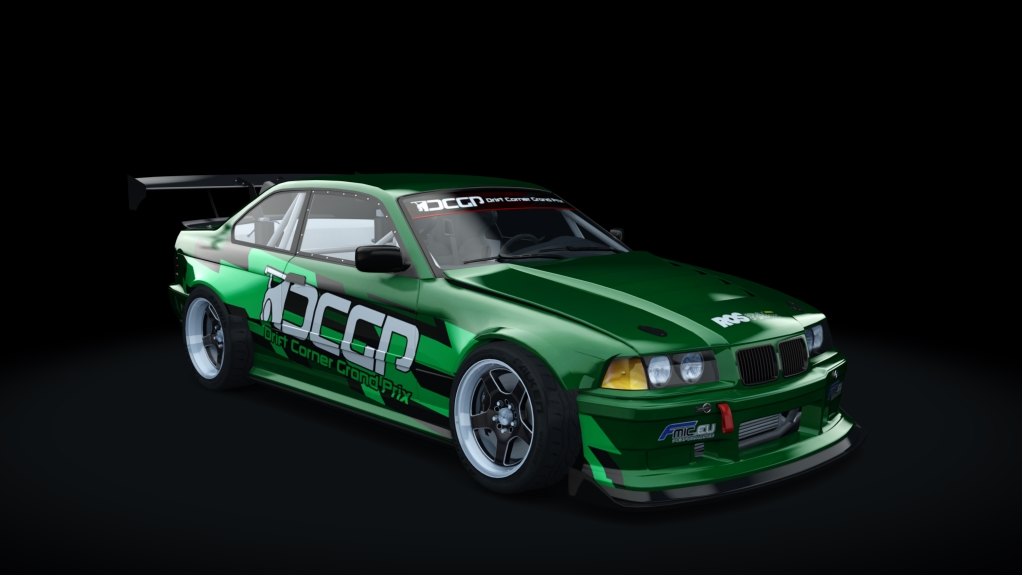 DCGP21 BMW E36, skin green