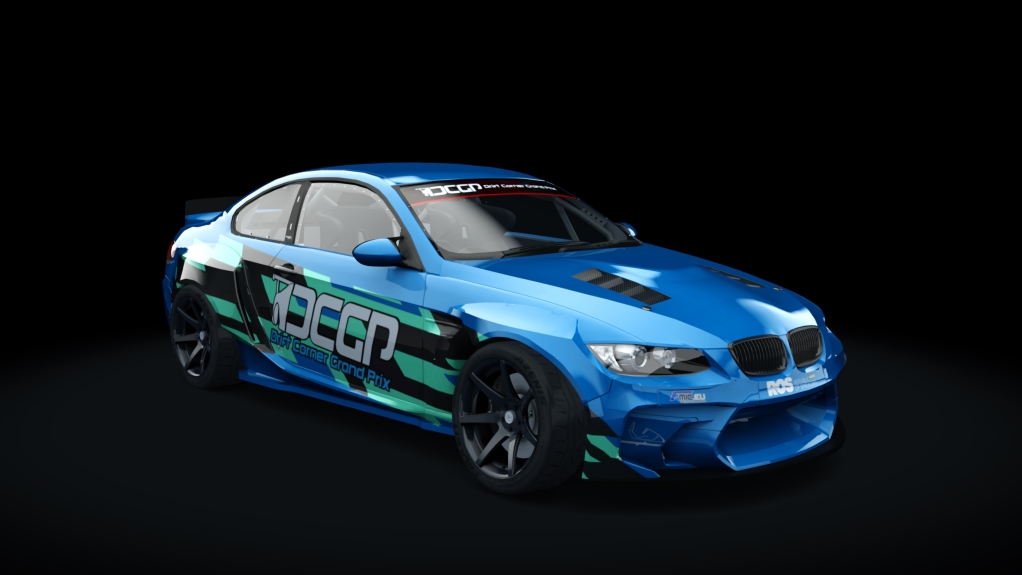 DCGP21 BMW E92 Eurofighter, skin blue