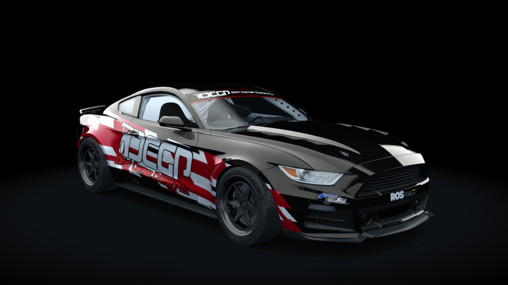 DCGP21 FORD MUSTANG, skin black