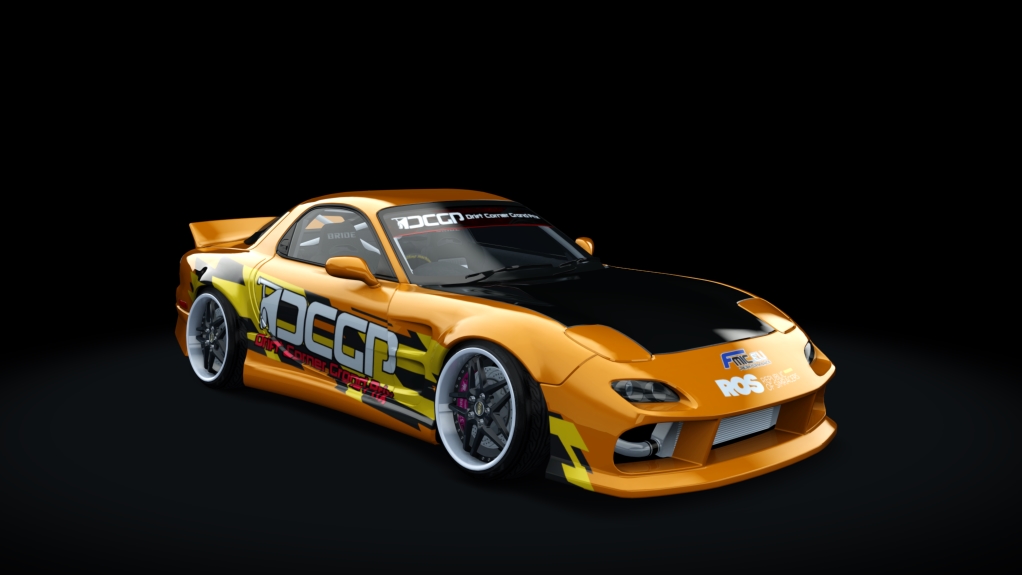 DCGP21 MAZDA RX7, skin orange