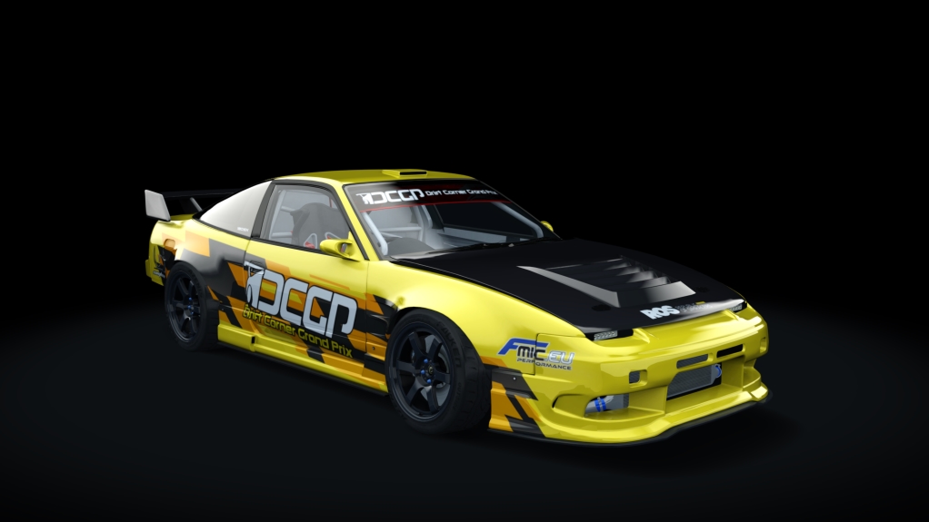 DCGP21 NISSAN 180sx, skin yellow