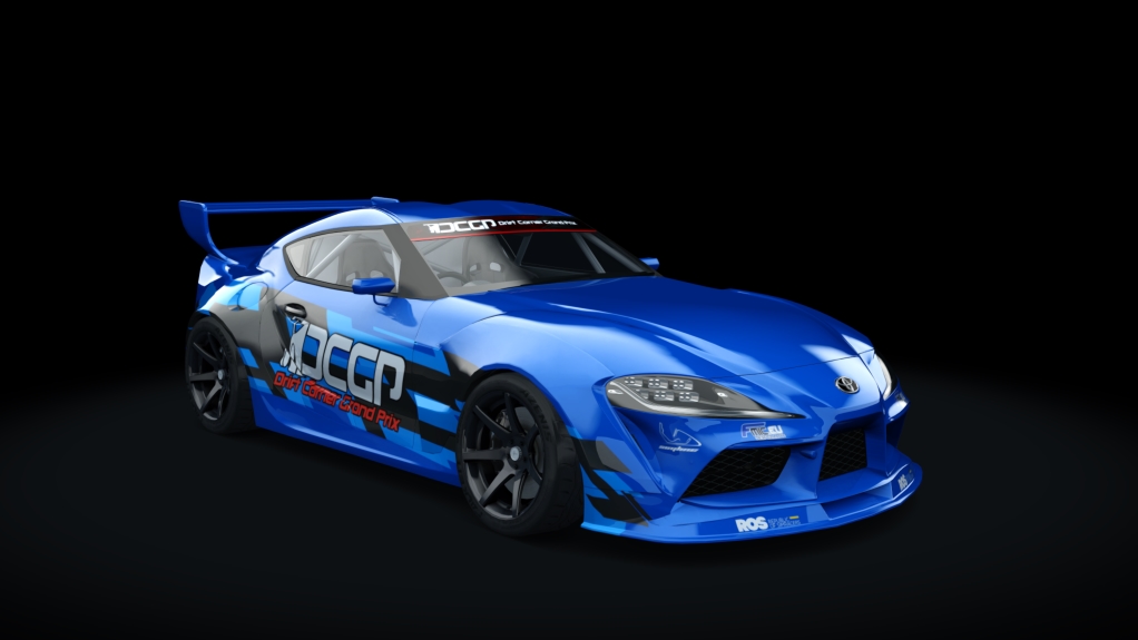 DCGP21 TOYOTA SUPRA, skin blue