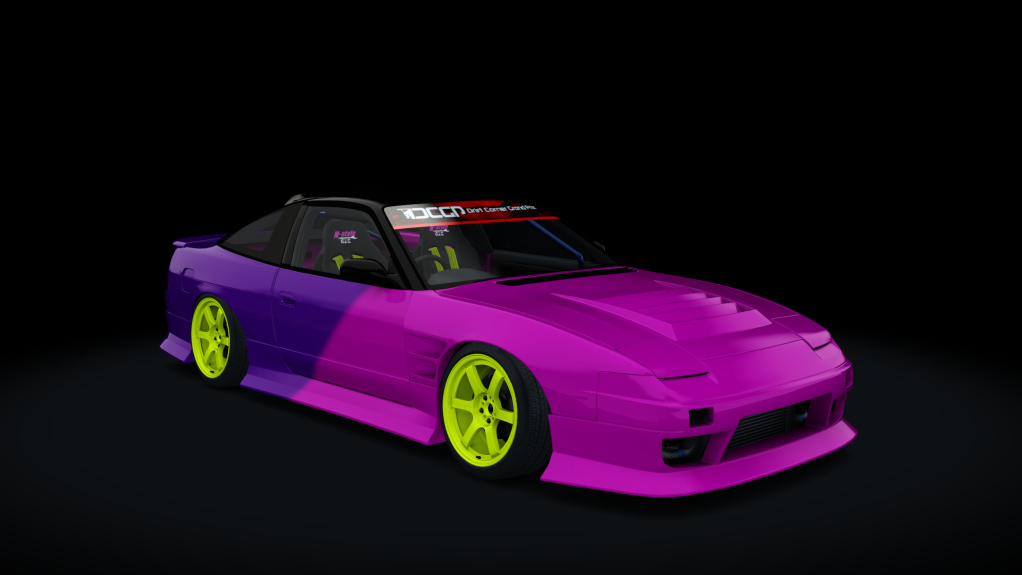 DCGP Nissan 180SX, skin BurstStyle