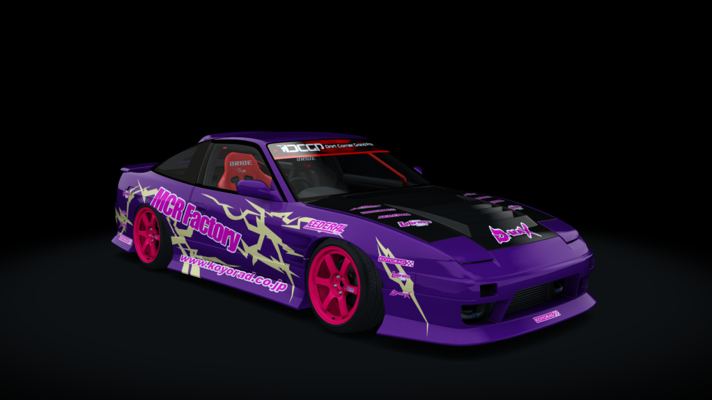 DCGP Nissan 180SX, skin MCR_Factory