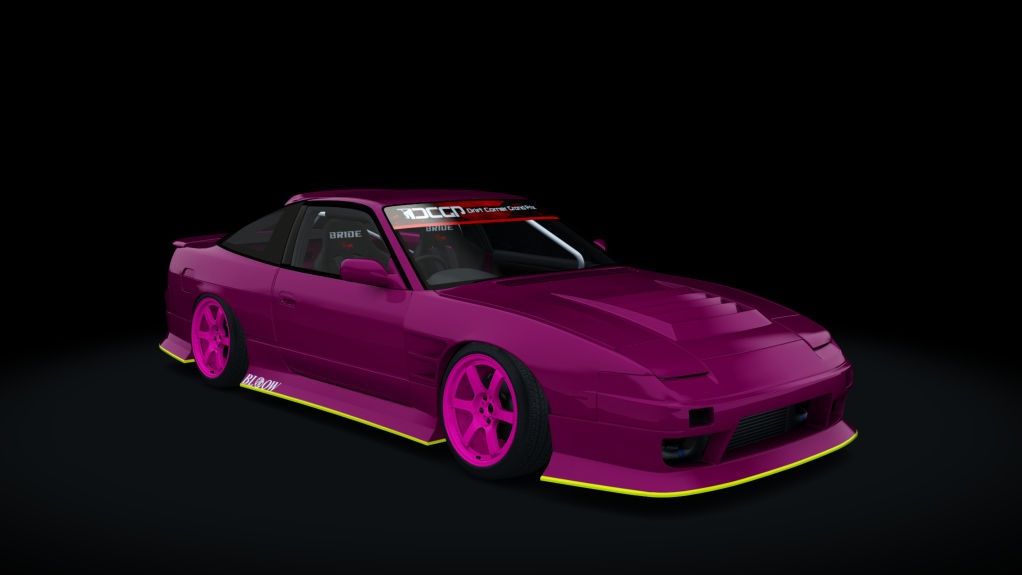 DCGP Nissan 180SX, skin PurpleGlow