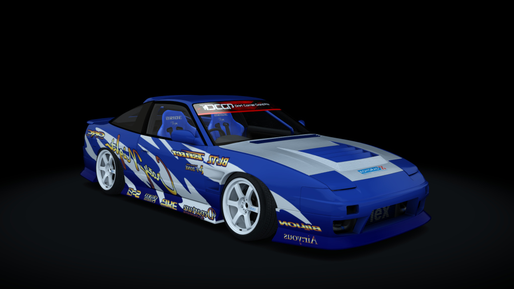 DCGP Nissan 180SX, skin Rikkii_Special