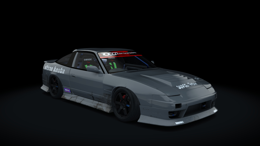 DCGP Nissan 180SX, skin Shino_kouba