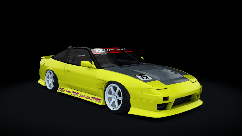 DCGP Nissan 180SX, skin Yellow_Street