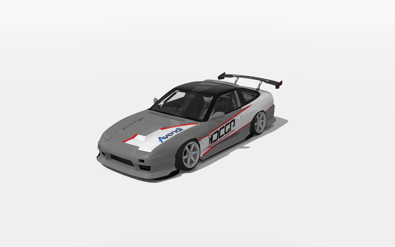 DCGP Nissan 180SX, skin gray