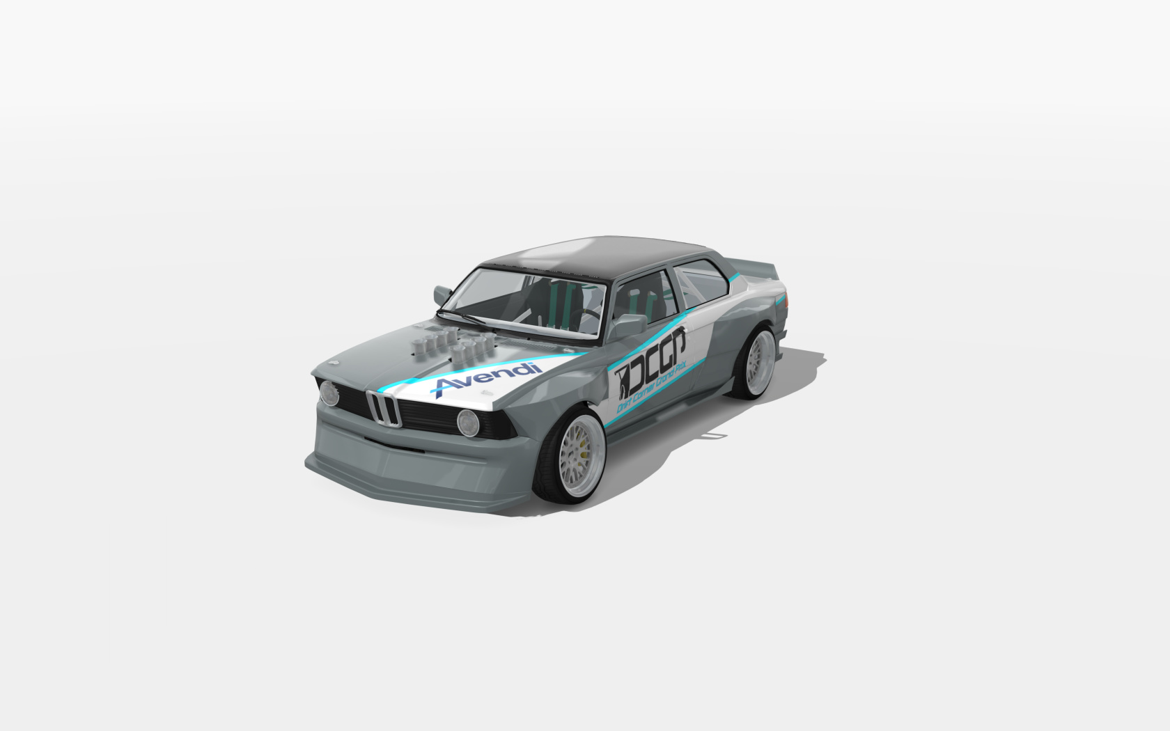 DCGP BMW E21, skin silver