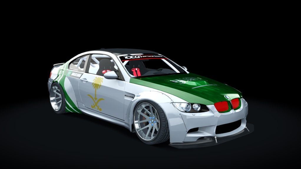 DCGP BMW E92, skin Abdulziz_Alharbi