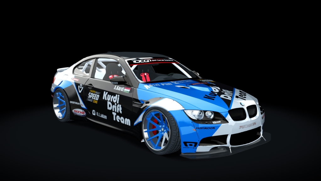 DCGP BMW E92, skin Adam Kurdi