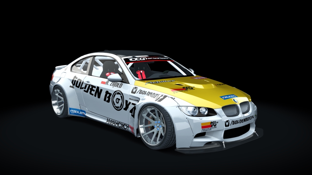 DCGP BMW E92, skin Adam Zadlo