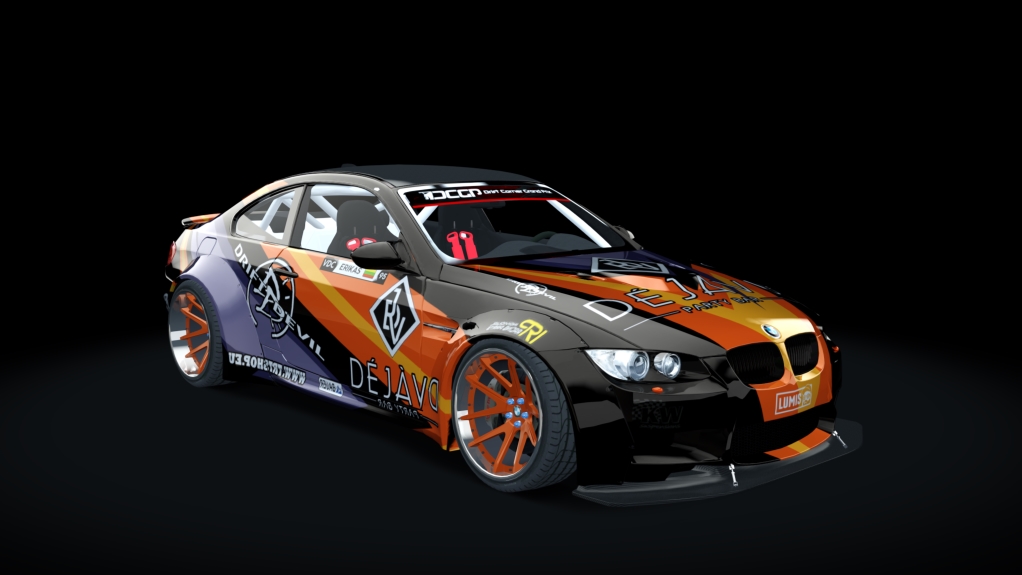 DCGP BMW E92, skin DriftDevil