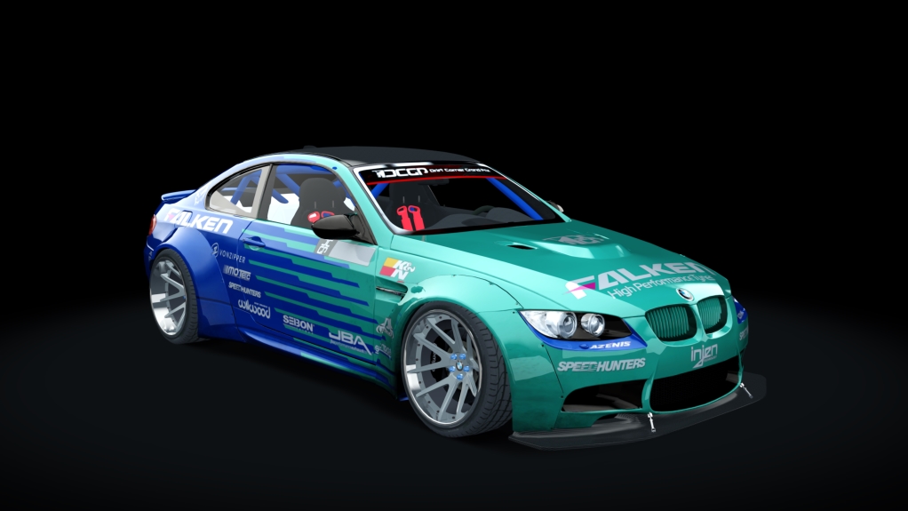 DCGP BMW E92, skin Falken